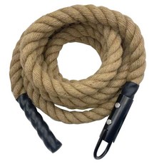 크로스핏 로프 밧줄 만물 외줄타기 전신운동 헬스장 배틀로프, A. 50mm 4m (클라이밍 후크 포함)