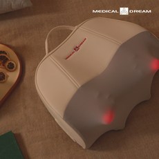 메디칼드림 4D 경추 마사지기 M33, 베이지색