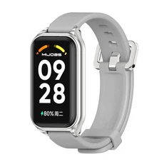 레드미 스마트 밴드 2 3 용 스트랩 실리콘 팔찌 교체 액세서리 방수 시계, for Redmi Band 3, Gray