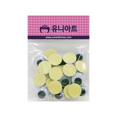 유니아트 1000 접착눈알 10mm, 2개