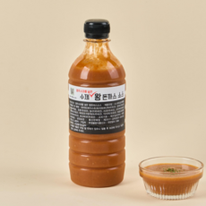 [건챙남] 영주사과듬뿍왕돈까스소스 1병 500ml, 일반맛