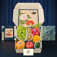 청과옥 실패없는 프리미엄 고당도 혼합 과일선물세트, 정담세트, 1세트