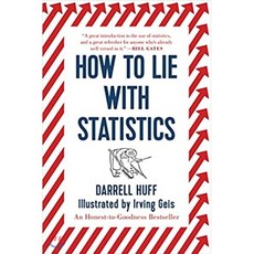 (영문도서) How to Lie With Statistics, W W Norton & Co Inc