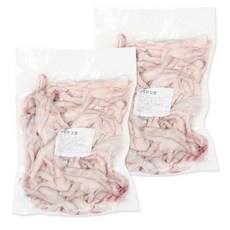 벅스웨이 국산 뼈있는닭발 1kg, 2개