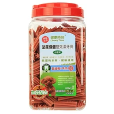 健康時刻 Chewy Time 螺旋潔牙骨 桶裝 小型犬適用 狗潔牙棒 1150g, 1個, 小型犬-泌尿保健(短)1150g, 1.15kg, 小型犬-泌尿保健(短)