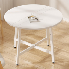 라온스페이스 홈 접이식 테이블, 4인용, 화이트D
