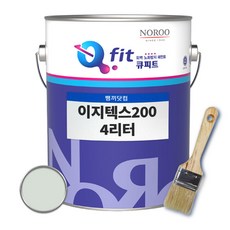 이지텍스200 4리터 수성외부용 페인트 콘크리트 담장 외벽용, 1개, 회색1, 4L