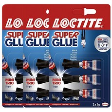 록타이트 미니트리오 젤타입 1g 3개입 X 3개, 3개