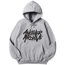 어나더아카이브 ANOTHER ARCHIVE 그래피티 로고 후드티그레이 182173