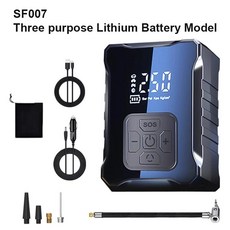 휴대용 에어 펌프 타이어 공기 주입기 차량용 유선 무선 모델, 3. Dual-Purpose, 1개