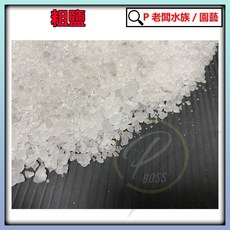 P老闆水族 粗鹽 1kg 開缸 孔雀魚, 1個