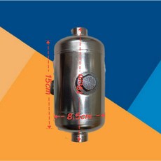 可補充型(68-500長效型)抑垢精靈管路抑垢器白鐵304(防止紅水與結垢)韓國內含潔磷晶50顆, 1個