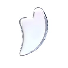 힐링스팟 V라인 3D 크리스탈 얼굴 바디 괄사 마사지기, 1개
