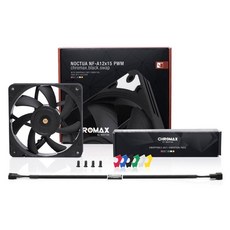 小白的生活工場*Noctua NF-A12x15 PWM chromax.black.swap 薄型靜音風扇，磁穩軸承，多色可選, 1個