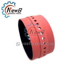 M2.015.357 하이델베르그 SM74 220x38mm 22038mm 인쇄기용 레드 석션 테이프 슬로우 다운 벨트