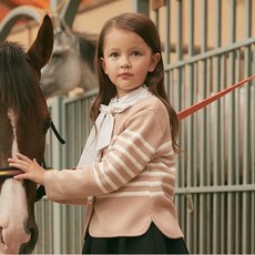 DAKS KIDS 닥스키즈 스트라이프 앙상블 가디건 DSW10KC51M BG _P364326042 106904