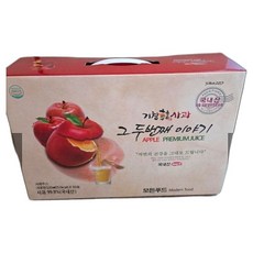 자연발효 생착즙 신선한 사과즙 과일의 달콤함 가득 담은 건강음료 120ml 50포 1개