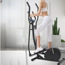 접이식 일립티컬머신 유산소 다이어트 실내 무음 운동기구 걷기 스텝퍼, 화이트 접이식, 기본 모델명/품번