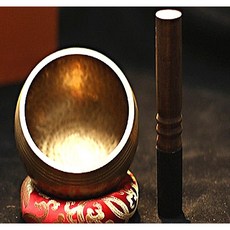 더배라 프리미엄 싱잉볼 명상종 씽잉볼 요가 종 힐링 도구 화사종 8.5cm si-g1