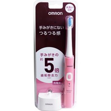 OMRON 音波電動牙刷, 粉色, 1個, MedicClean 303