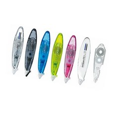 펜타입 수정테이프 투명 5개입 휴대용 디자인수정도구 수정도구