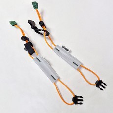 바지단고정 반사 스트랩 한쌍 야간운동 반사광 밴드