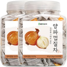 이너블릭 양파껍질차 1500만 티백 판매 돌파 PLA 친환경 필터, 800mg, 100개입, 2개