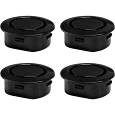 후방 자동차 플러그 액세서리 범퍼 내구성이 플러그 전방 PCS SUV용 방수 YTFRL 보호 플라스틱 레이더 범퍼 센서 차체 세단 레이더 커버 후방 대부분의 뛰어난 ssYL, 4 PCS