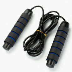 알피엠 줄넘기 성인 무거운 줄넘기 중량 다이어트 와이어, 블루