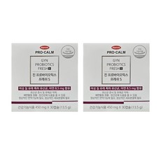 1+1 한미 진 프로바이오틱스 프레쉬S 여성질유래유산균 3종 질염유산균 여성건강, 1세트