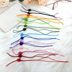 전통 국화 매듭 끈 예단 포장 공예 노리개 복주머니 장신구, GS3500293H 하늘