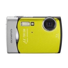 OLYMPUS 방수 디지털 카메라 μ790SW (뮤) 리프 그린 μ790SWGRN, 1개