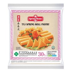 왕부정 랜시 춘권피 10인치 25cm 싱가포르산, 1개, 550g