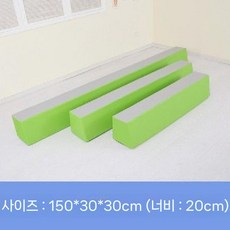 평균대 체육 밸런스 놀이 교구 감각 균형 어린이집 균형감각 유치원 징검다리 운동회 유아체육, G. 1.5x30x30x페이스폭 20(마카롱)