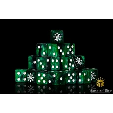 Baron of Dice 褻瀆騎士 方角綠色骰子 25入, 1個