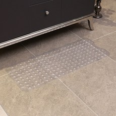 반야스토리 욕실 미끄럼방지 매트 흡착식 논슬립 샤워부스 욕조, 1개, 투명(40*100cm)