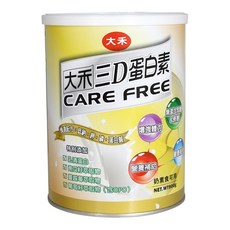 大禾 三D蛋白素，低鈉鉀磷，乳清蛋白，南瓜籽萃取，蔓越莓萃取，葡萄籽萃取，奶素可用, NET.WT.900g, 1