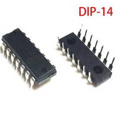로직 칩 IC 스트레이트 DIP14 SN74AHCT125N 5 개