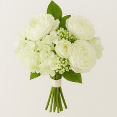 베니지 웨딩 촬영 조화 부케 인테리어, 1개, 베니지_화이트