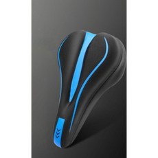 마이리빙데이 자전거 안장커버 소프트 쿠션 MTB 로드 공용 시트 보호 액세서리, 43. 점선 실리콘 흑백