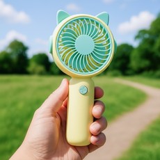 더번지 고양이 휴대용 선풍기 유모차선풍기