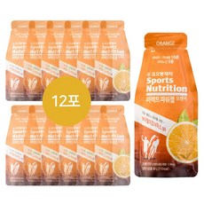 코오롱제약 퍼펙트 파워젤 오렌지, 40g, 12개