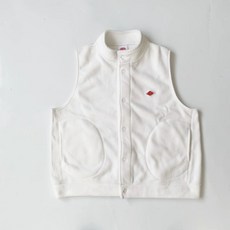 단톤 수입 단 플리스 조끼 심플하고 포근한 여성 상의