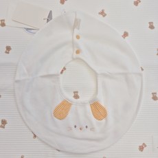 압소바 신생아 360도 회전 스카프빕 신생아 턱받이 순면 아기 침받이 출산선물