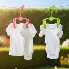키키스토어 더블집게 아기옷빨래집게