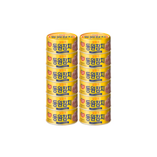 동원 라이트스 85g 12개 + 고추참치 85g 6개, 18개