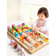 손으로 배우는 첫 중국어 숫자! 몬테소리 입체 퍼즐 끼우기 (집중력/논리력 향상), 4