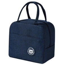 디에스 캠핑 피크닉 곰돌이 보온보냉백, 네이비, 1개