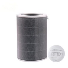 대한우리필터 미지아 공기청정기 미에어 호환 필터 그레이 H13 인식칩 포함, 1개, H13 그레이(헤파 기본형 탈취없음)