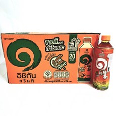 이치탄 그린티 현미 ICHITAN GREEN TEA GENMAI 현미향맛, 24개, 420ml